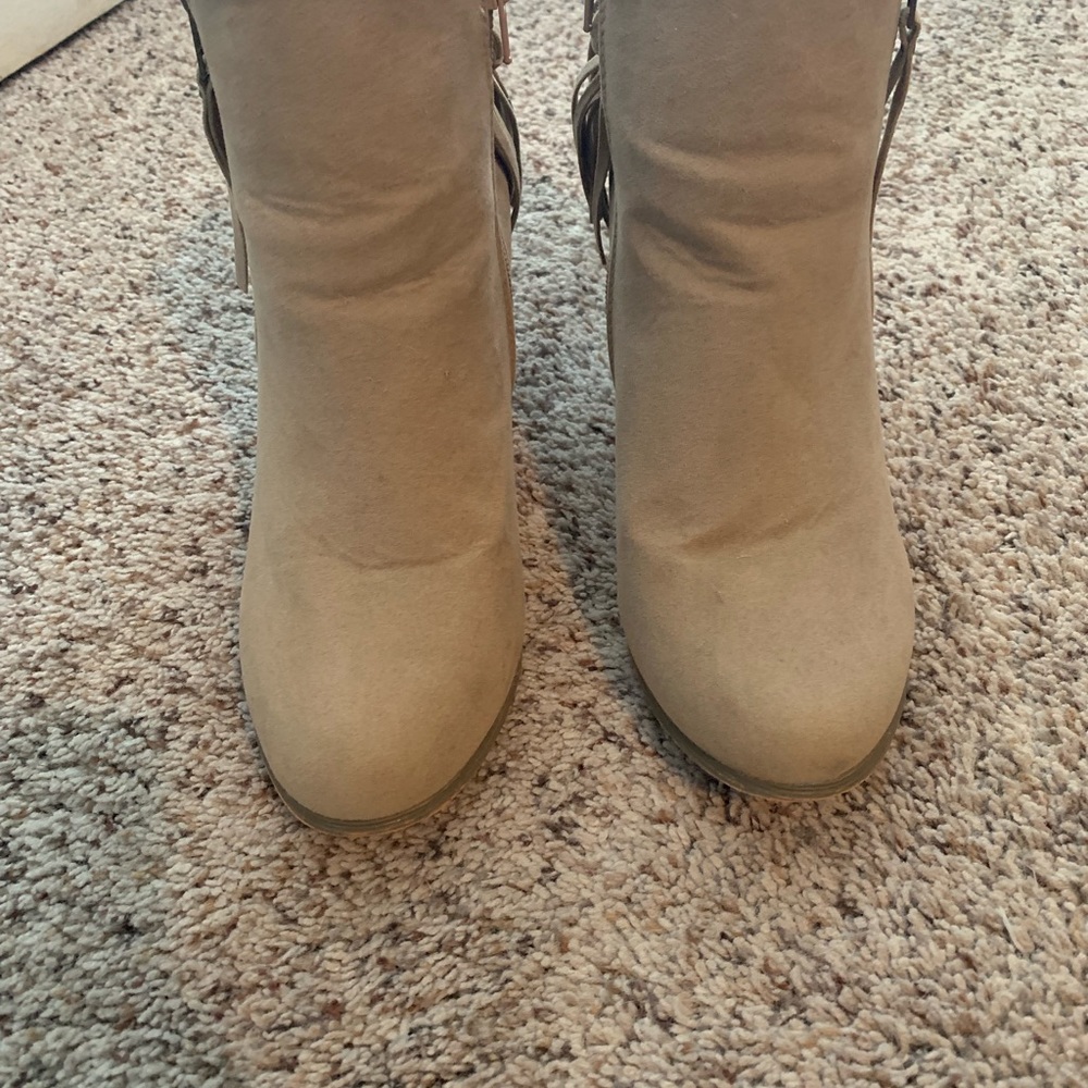 Fringe Booties - Picture 3 of 4